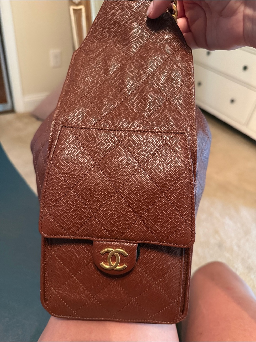 Chanel 25 Medium Bag - Brown - Picture 2 of 16